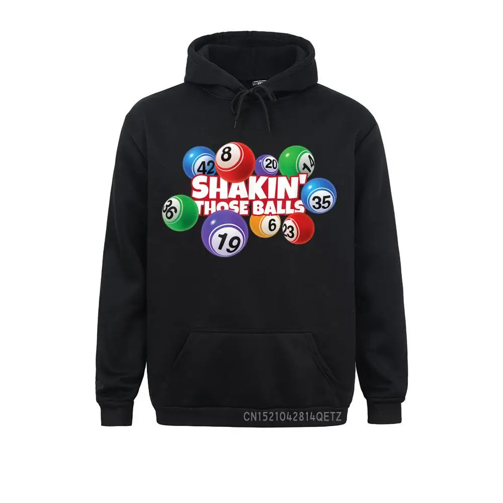 Bingo Caller Top Shakin' Those Balls Gift Funny Bingo Chic Hoodies 2021 New Sweatshirts Fitness Tight Long Sleeve Men's Hoods