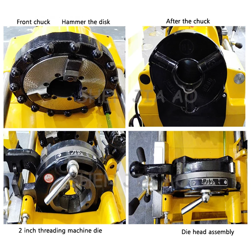 

SQ50B1 Electric Cutting Tube Silk Machine 2inch Desktop Stainless Steel Electric Tube Sleeve Machine 220V/750W 1pc