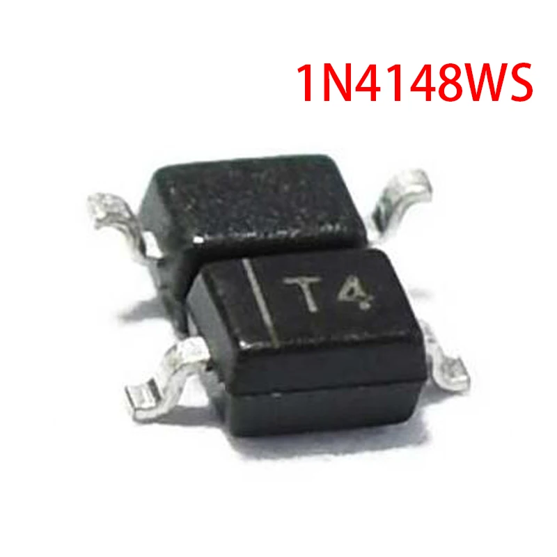 100pcs sod323 smd Surface Mount Small Signal Diodes T4 1N4148WS