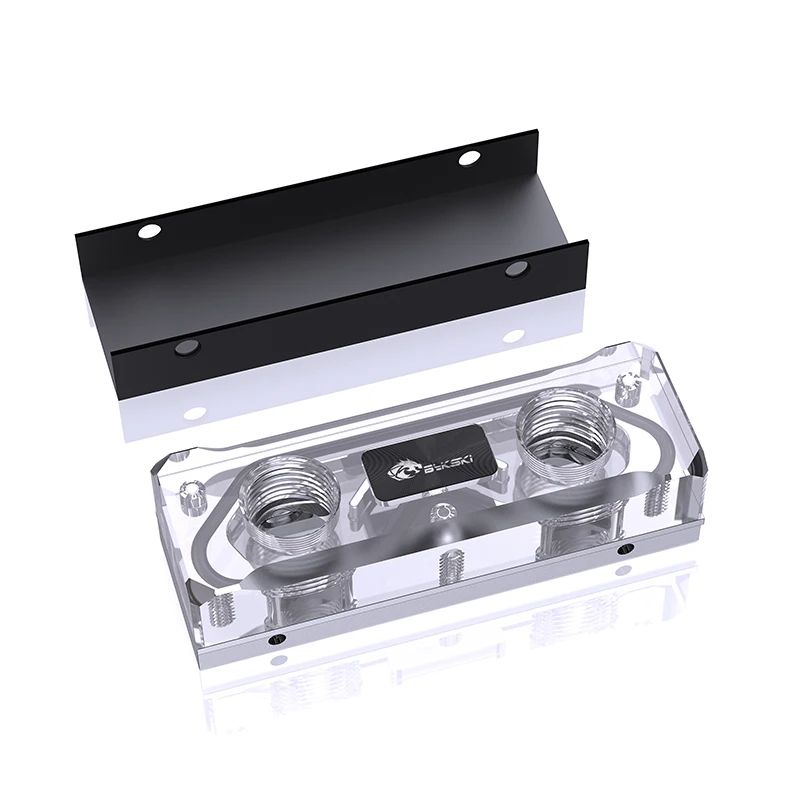 Bykski Water Cooler For 2280,22110,SSD SATA M.2 M2 SSD  Water Block Dual Heat Dissipation 80mm/110mm SSD Radiator,B-NVME-SL