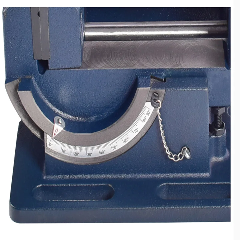 3 Inch Tiltable Guide Type Angle Flat Tongs 90 Degree Inclination Vise Tilt Angle Vise For Drilling Machine Bench Drill