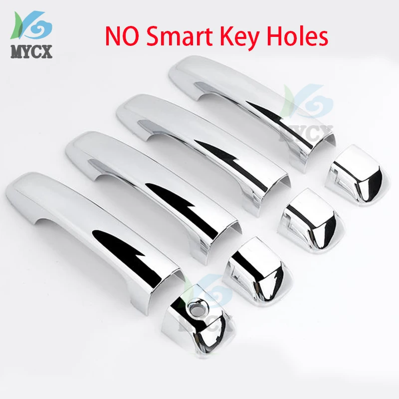 

Chromed Car Door Handle Cover For Toyota Land Cruiser 200 Accessories 2016-2021