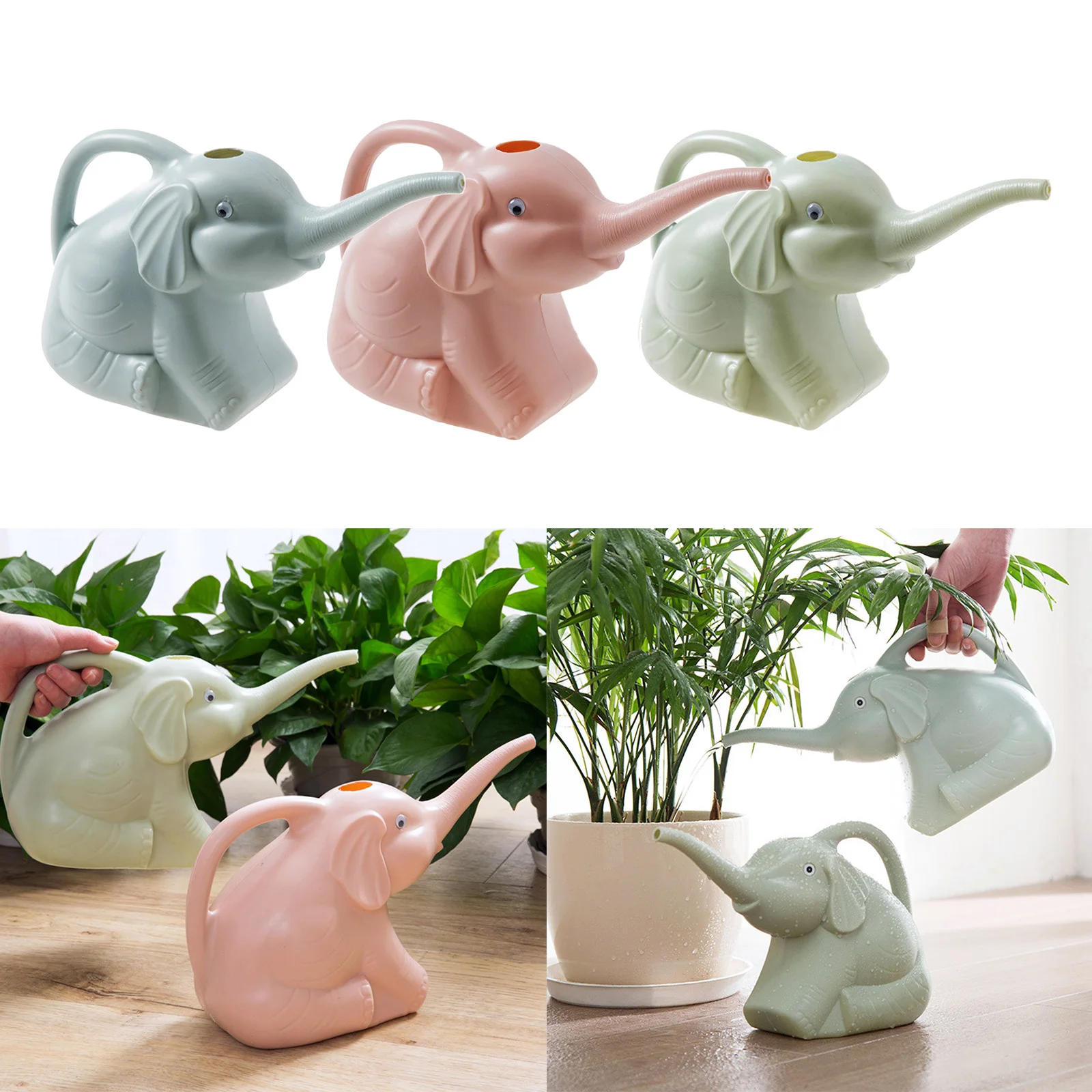 

2L Elephant Watering Can Creative Indoor Plants Flower Watering Can