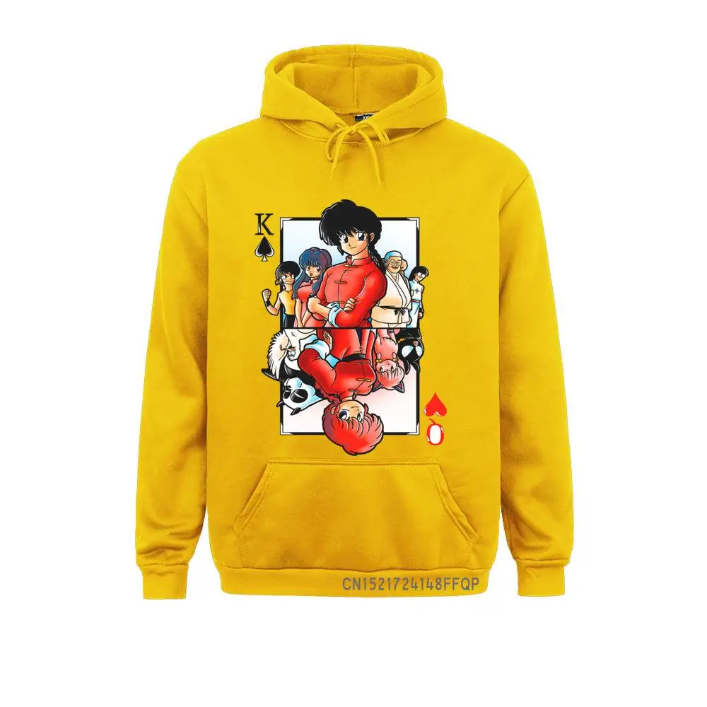 Men Hoodies Pullover Ranma Manga Anime Awesome Artwork Sweatshirts Homme Graphic Coat Pocket