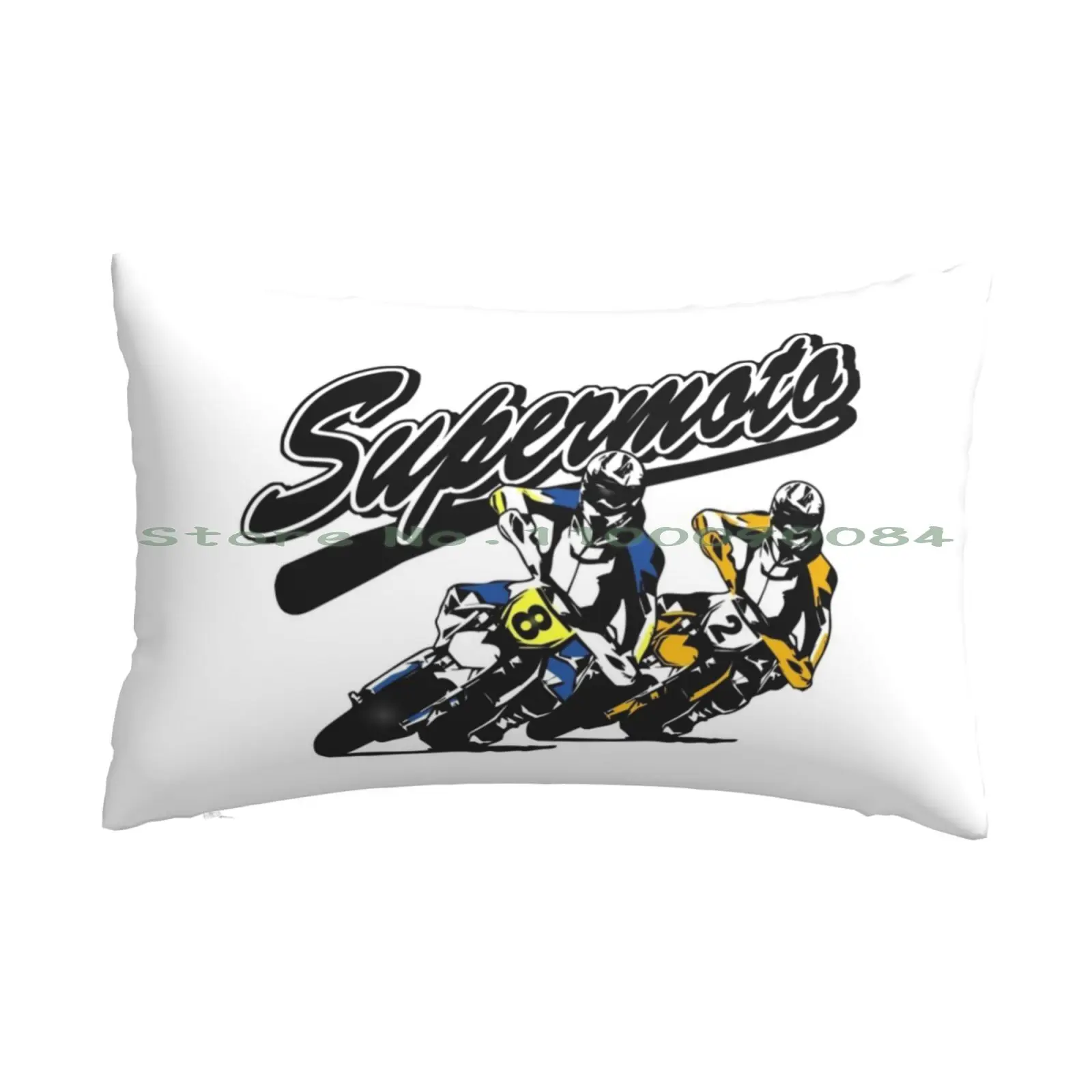 Supermoto-Race Pillow Case 20x30 50*75 Sofa Bedroom Logo Marketing Supplement Apotec Recovery Company Group Energy Capsule