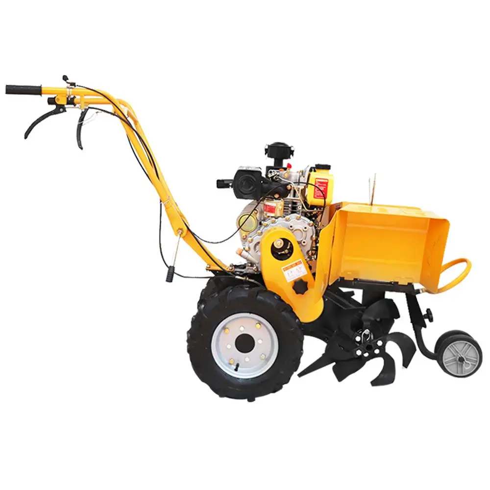 Multifunctional farmland weeder/cultivation cutter and brush crusher