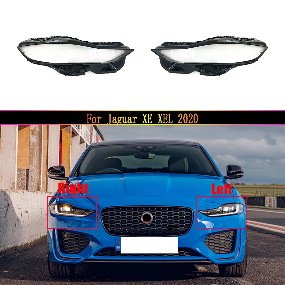 

Car Headlight Cover for Jaguar XE XEL 2020 Headlamp Lens Replacement Front Head Light Auto Shell