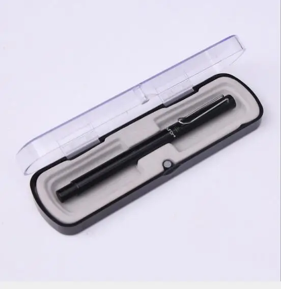 

Semi-transparent high-grade crystal pen box bayonet pen box