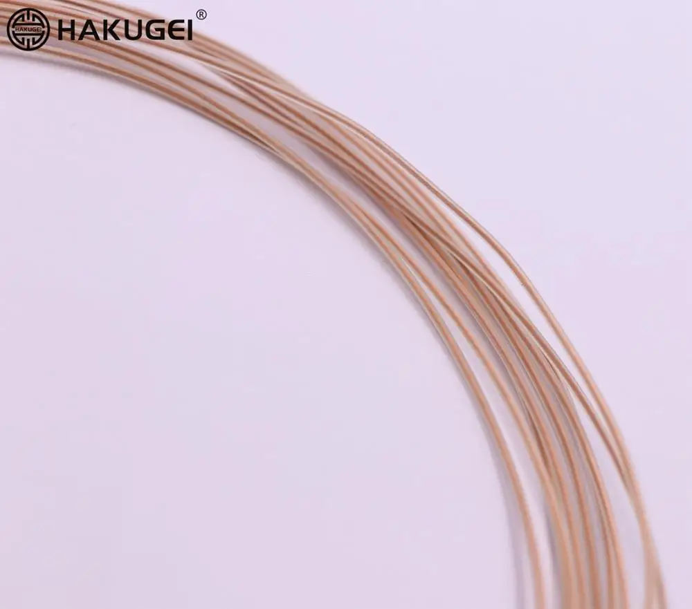 30core single crystal copper pe leather headphone wire 25awg & OD: 0.95mm 10meters