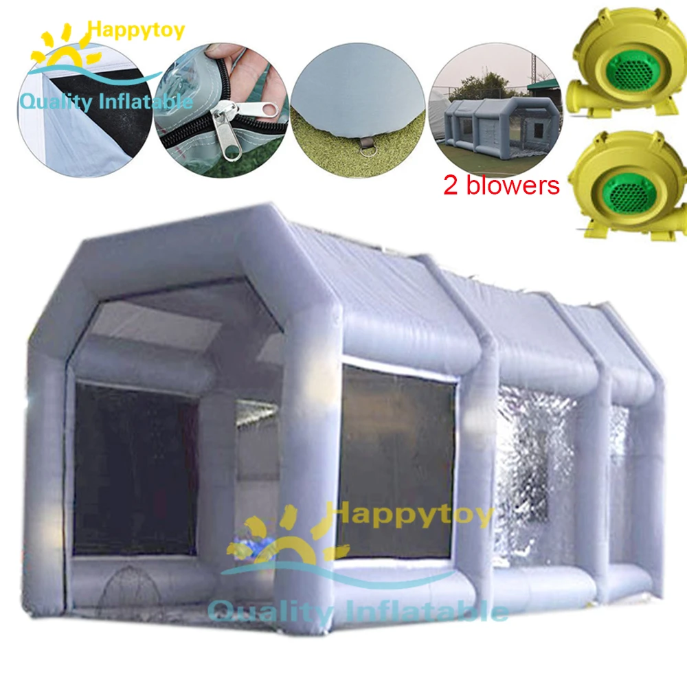 

Giant Car Workstation Spray Paint Booth Inflatable Car Cover Shelter Garage