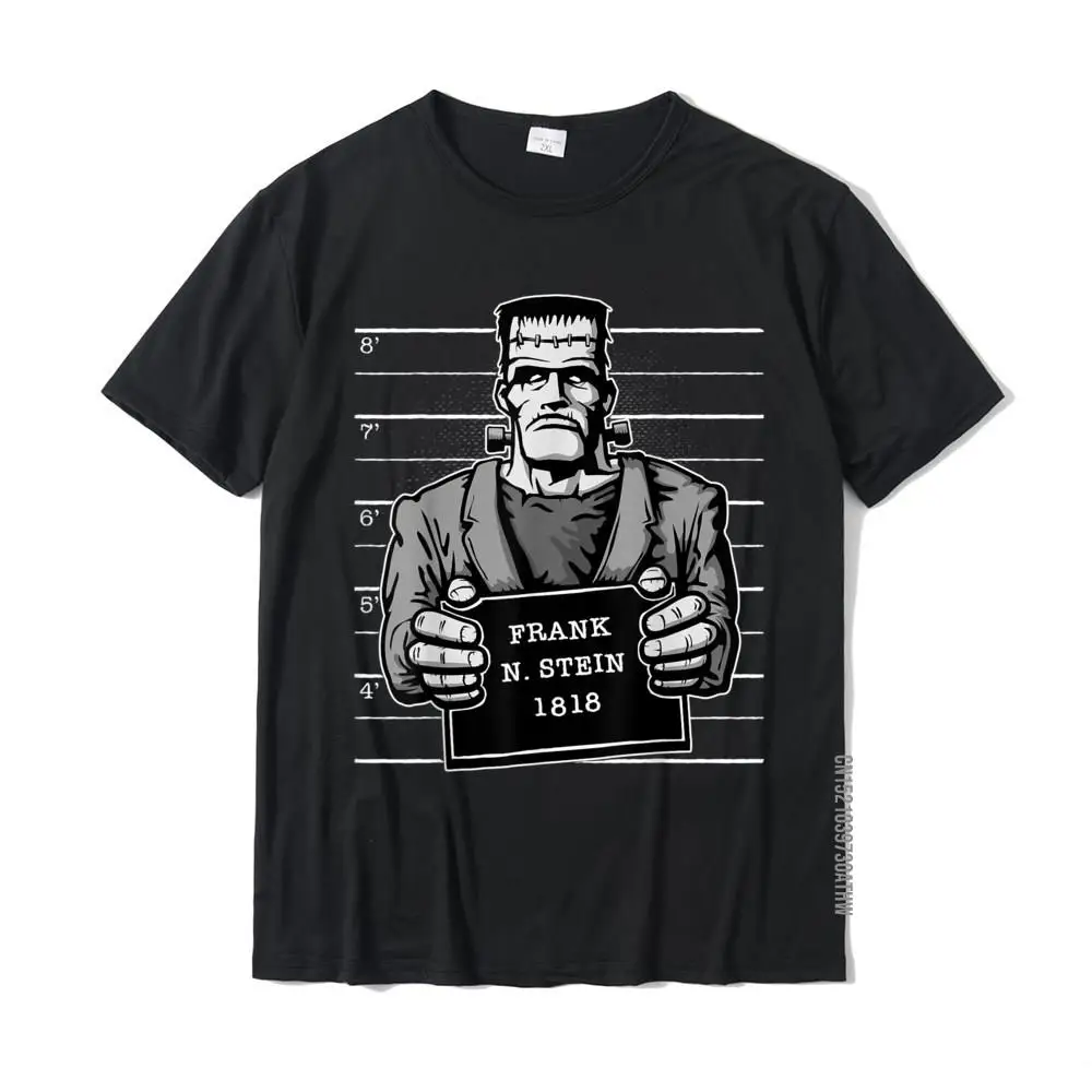 Frankenstein Monster Mugshot T-Shirt Cotton Boy Tops T Shirt Cool Tshirts Comfortable Fashion