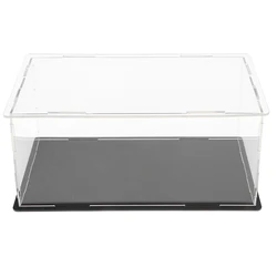 Acrylic Collectibles Display Case, Perspex Dust Proof Show Case for Diecast Model Toy Cars (7.87 x 4.72 x 3.54 inches)