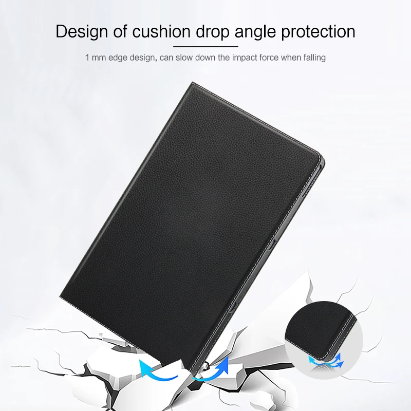 

Genuine Leather Case for Lenovo Xiaoxin Pad Pro TB-J716F Cowhide Protective Stand Cover for Tab P11 Pro 2021 11.5" Tablet Shell