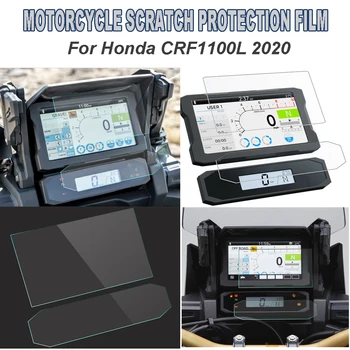 Para honda crf1100l crf1100 l crf 1100l áfrica twin 2020 motocicleta cluster proteção contra riscos filme protetor de tela acessórios