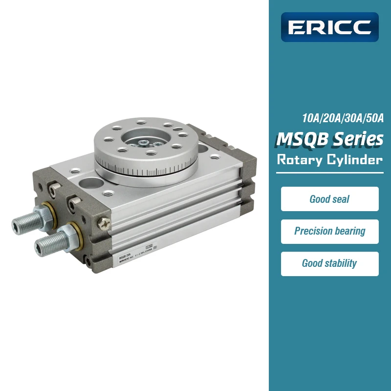 SMC Type Rotary Pneumatic Cylinder MSQB10A MSQB20A MSQB30A MSQB50A MSQB10R MSQB20R MSQB50R MSQB30R Adjustable 0-190 degrees