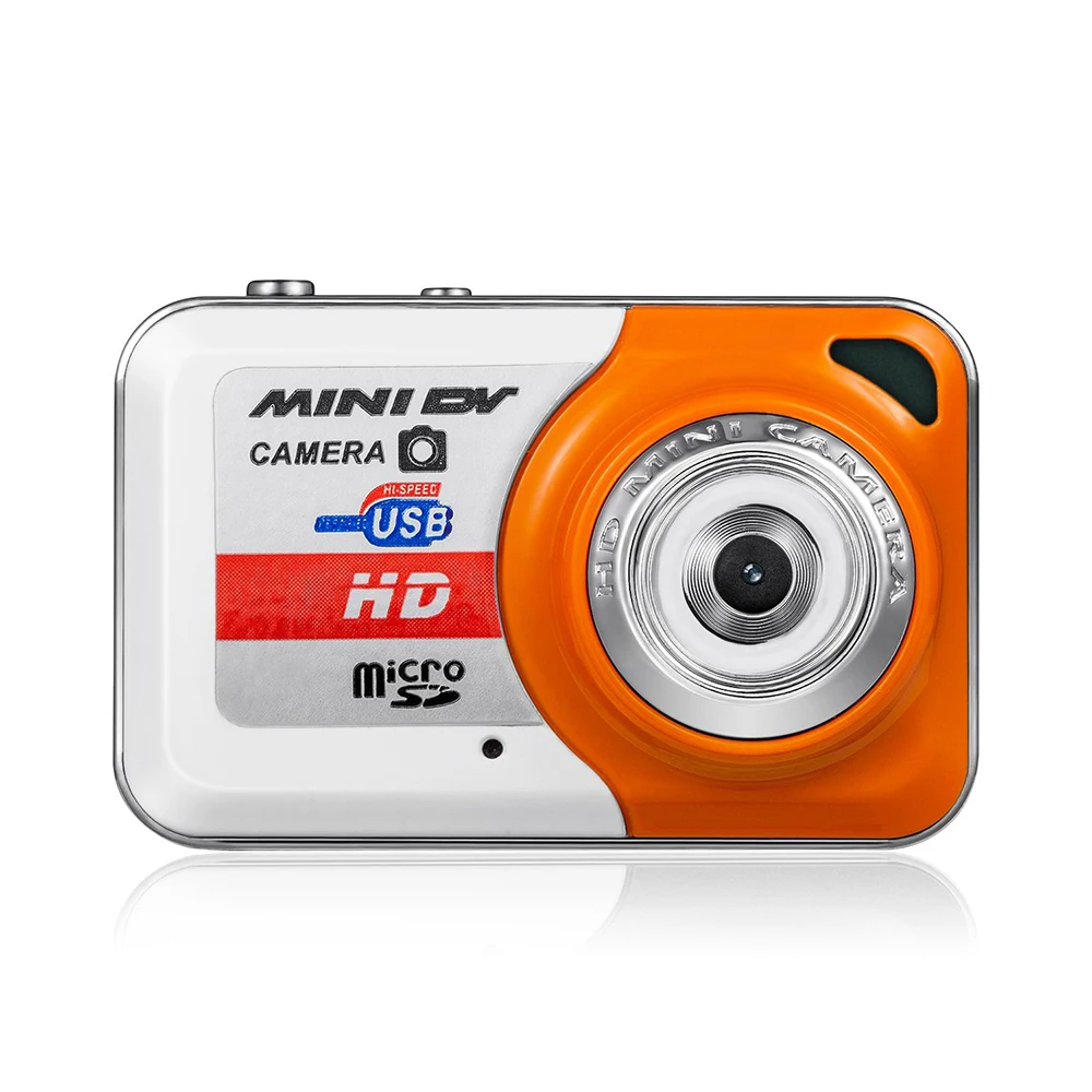 X6 Mini Camera Portable Mini High Denifition Digital Camera Mini DV Support 32GB TF Card with Mic For Record Video Take Pictures