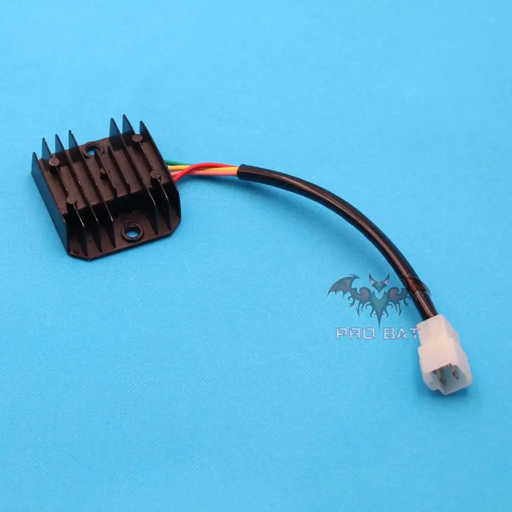 4 Wires Voltage Regulator Rectifier For 150cc 200cc 250cc PIT Quad Dirt Bike ATV Buggy Scooter Motorcycle PRO BAT new