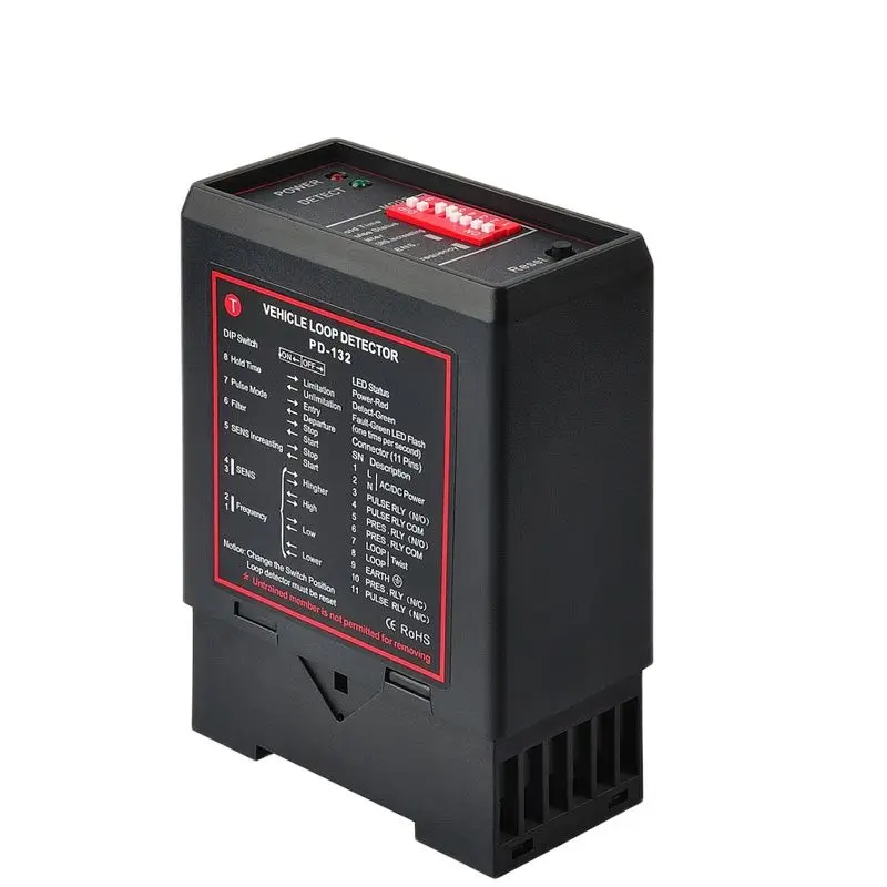 Single Channel Inductive Loop Detector Automatic Gate and Barrier Gate /Loop Controller/Traffic Counters DC12V DV24V 110v 220V