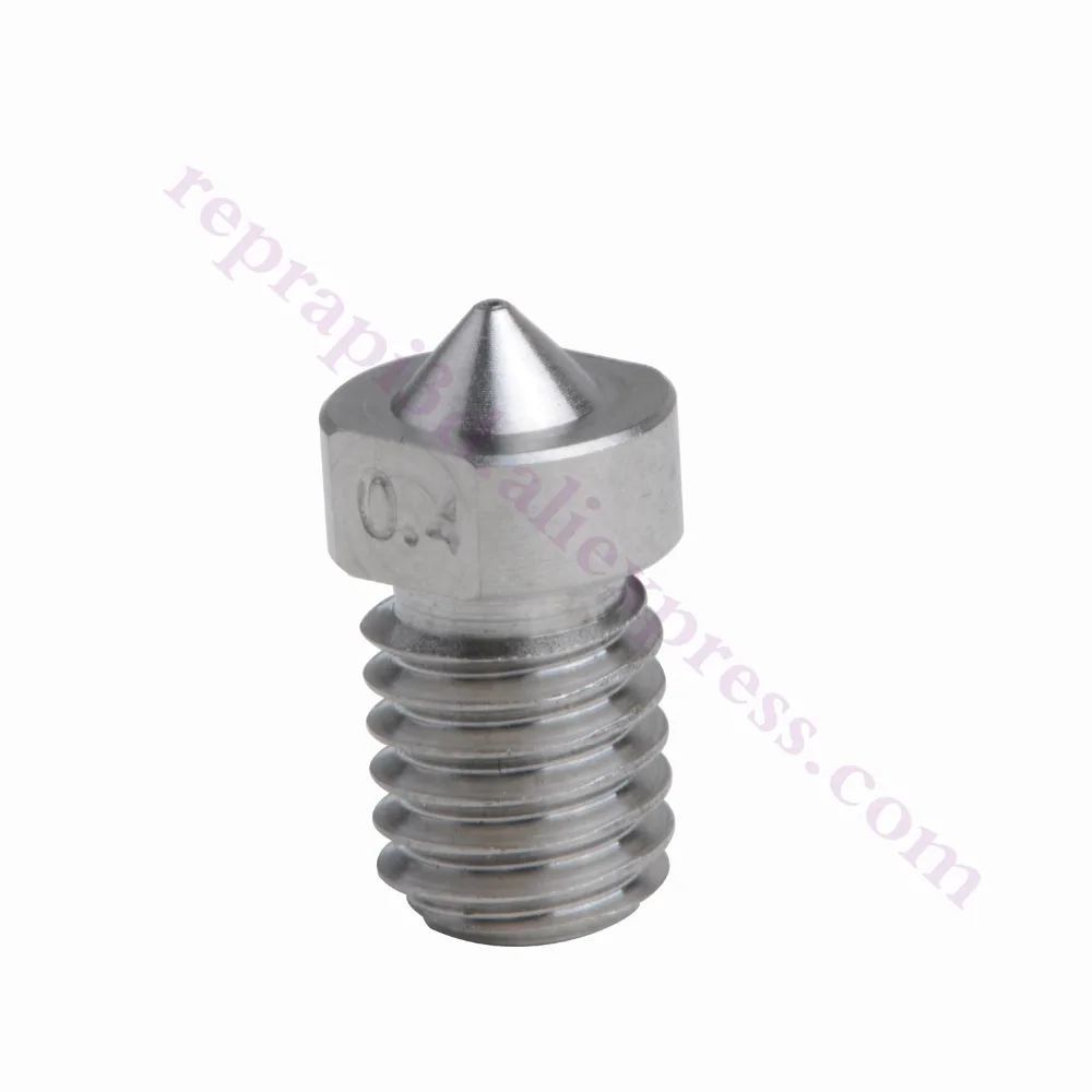 رأس الطباعة عالي الحرارة ، مجموعة من 3 فوهات من سبائك التيتانيوم V6 مع كتلة حرارية نحاسية F/ MK / Prusa / Titan Aero Hotend ، طابعة ثلاثية الأبعاد