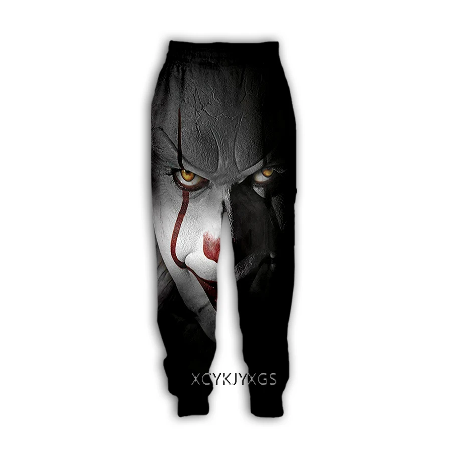 

xinchenyuan 3D Horror Movie Penny Wise Print-Casual Pants Sweatpants Straight Pants Sweatpants Jogging Pants Trousers K99