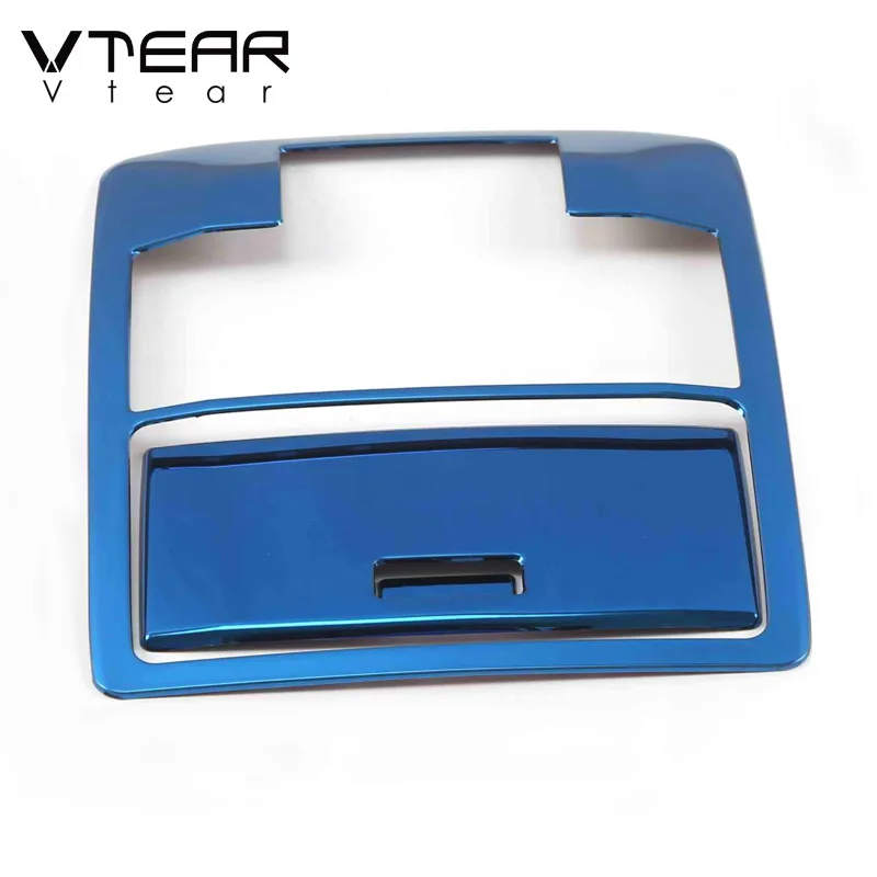Vtear For Toyota LAND CRUISER Prado 150 reading lights frame Trim Car interior styling decoration cover accessories parts 2020