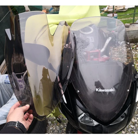Ветровой экран для 2006 2007 2008 Kawasaki Ninja 650 650R EX650 ER-6F ER6F ER 6F 06 07 08 ветрозащитные дефлекторы ветрового стекла