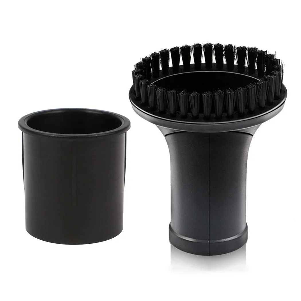 Round Brush For Karcher Round Brush Hose Adapter Sweeper Round Brush Brush Head Suction Head Nozzle Vacuum Cleaner Accessories