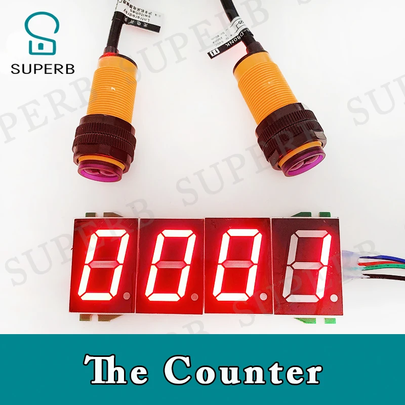 Escape room prop Counter Prop Throwing basketball props Two object sensor prop with counter display from Superb Newest prop 2021