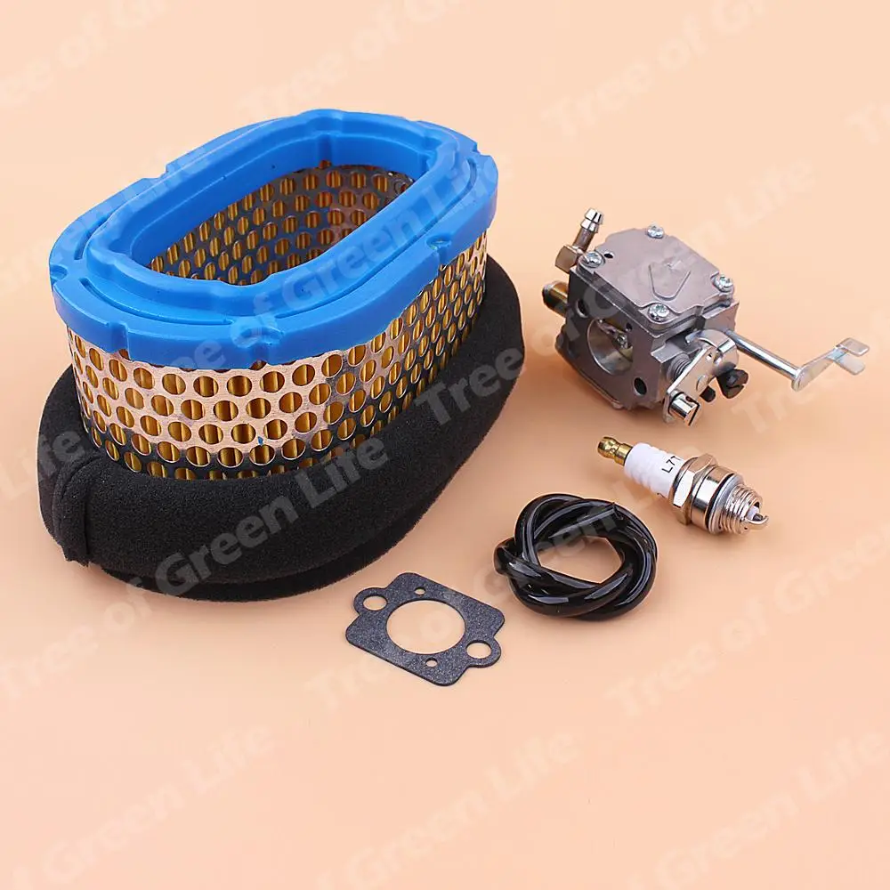 Carburetor For Wacker BS500 BS500S BS600 BS600S BS650 Tillotson HS-284F Air Fuel Filter Line Spark Plug Gasket Kit