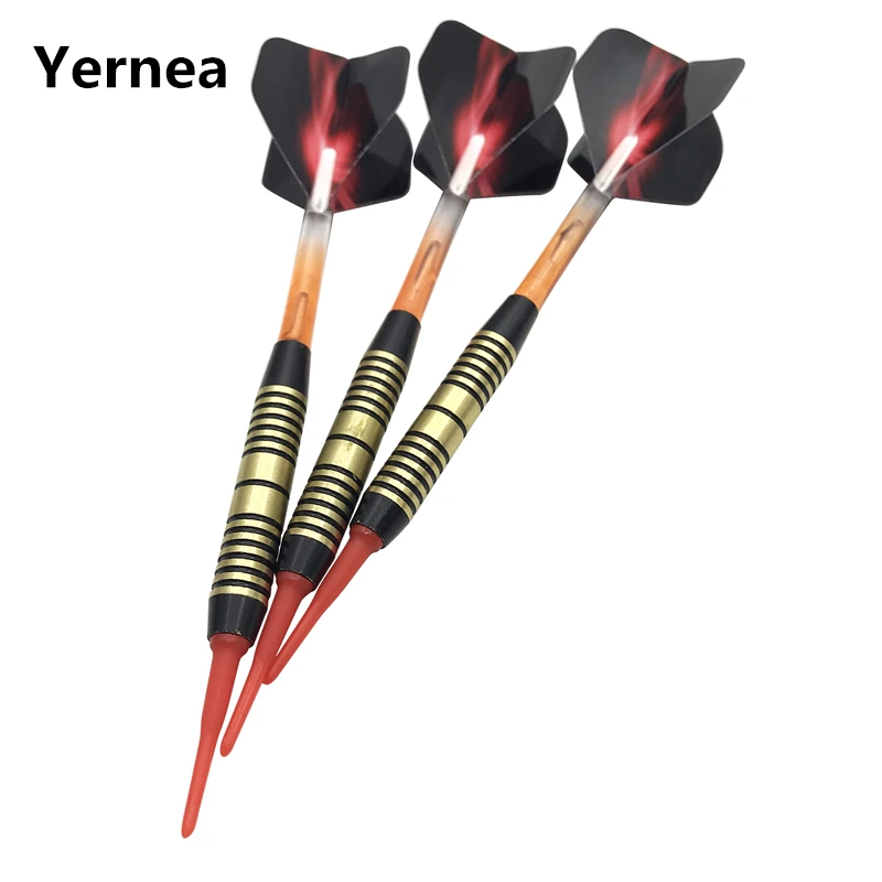 Soft Tip Darts Accessories High-quality 3Pcs/set Electronic Dart Standard Sports Goods Copper Barrel Nylon Shafts Flights Dardos