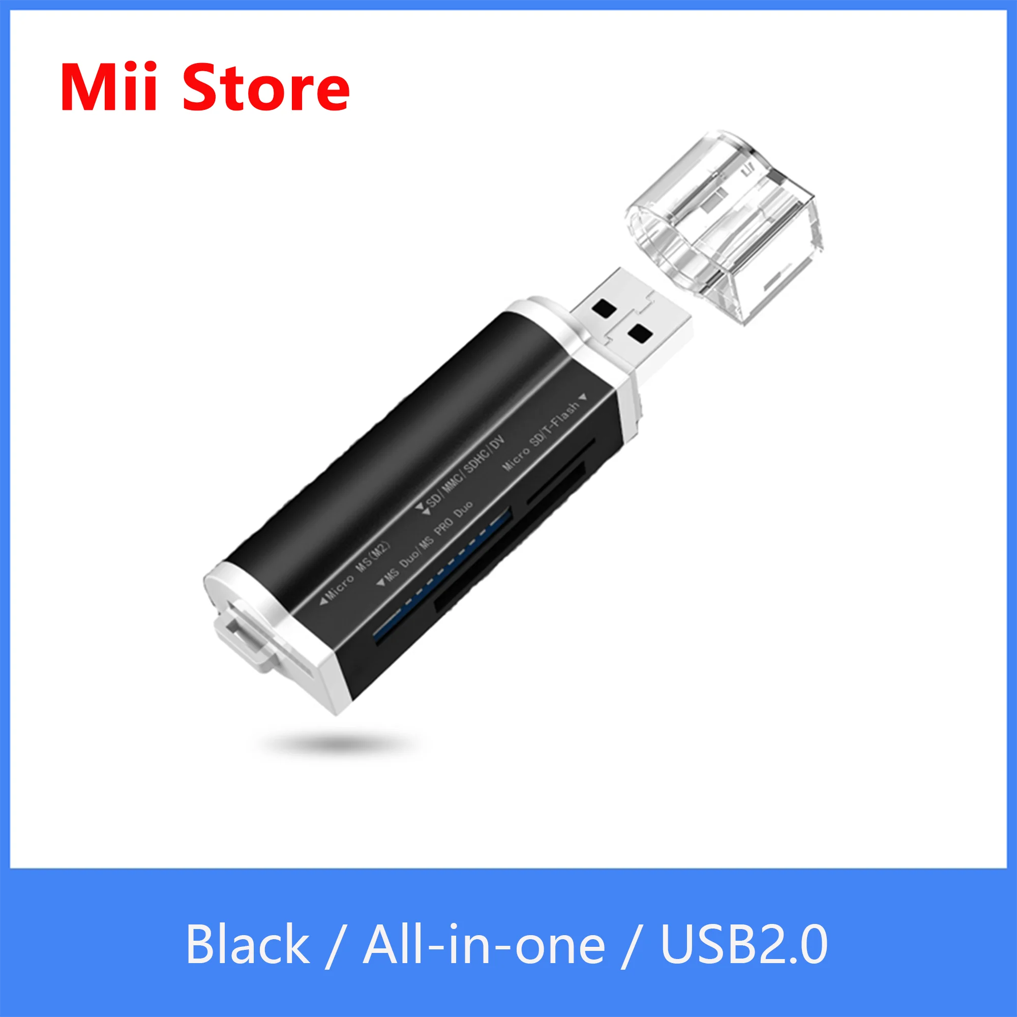 

Mini card reader all in one TF SD USB2.0 3.0 Micro USB Development board dedicated and Laptop PC