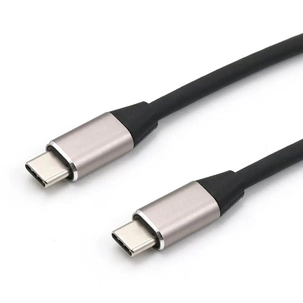 

50/100cm 4K 60Hz Video Cables USB 3.1 Type-C Male-Male 5A 100W E-Marker Chip Universal Type C Cable Quick Data Transmission