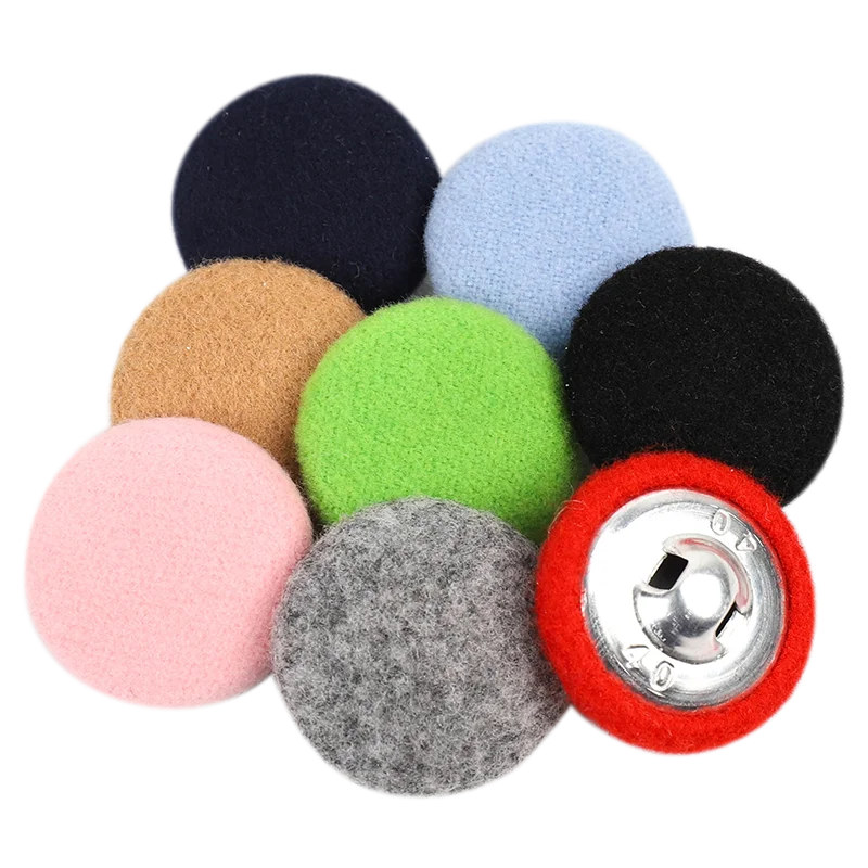 10pcs/lot Sewing Metal Manualidades Buttons Diy Accessories Aluminum Button for Clothing Decorative Colorful Cloth Buttons