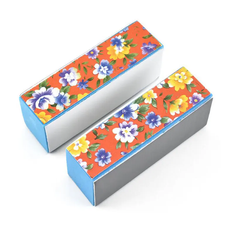 3Pcs 4 sides Nail Buffer Block Sponge File Manicure Pedicure Buffing Sanding UV Gel Polishing Acrylic Nail Art Tool
