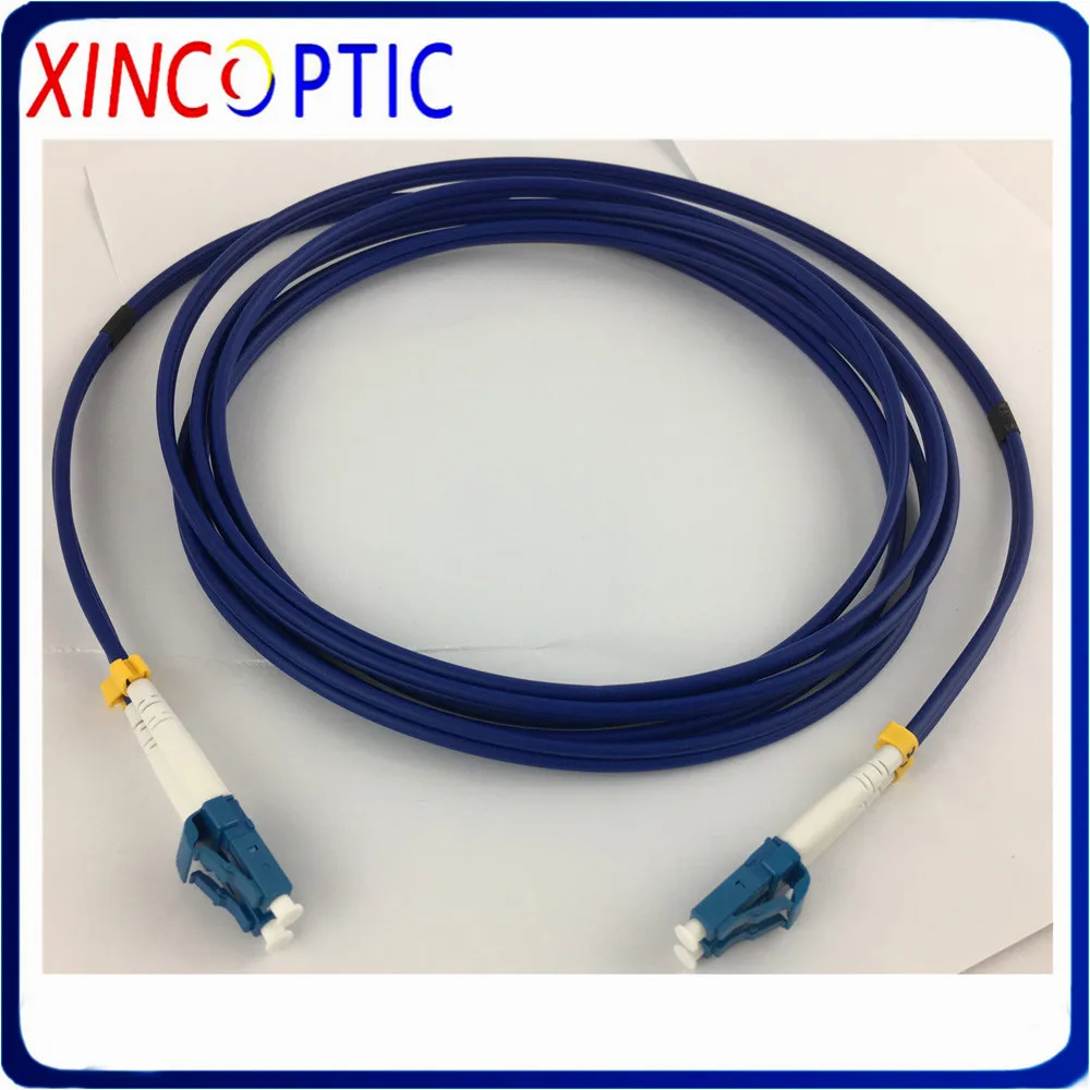 

2core 150M Singlemode Armored Patch Cord 2 cores 150M SM G652D/G657A PVC Jacket ST SC LC FC 2 fiber Optical Fiber Jumper Cable