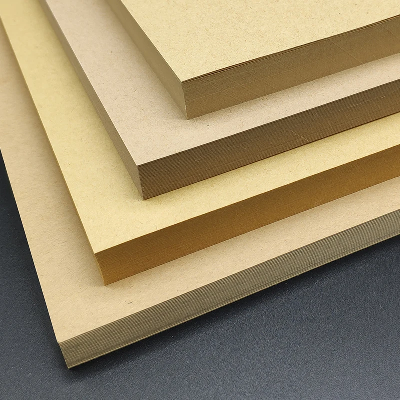 A4 Kraft Paper Dutch White Paper Cardboards Craft Thicken Black Board Cardboard Card Paper DIY Card Making Paper 120g-350g