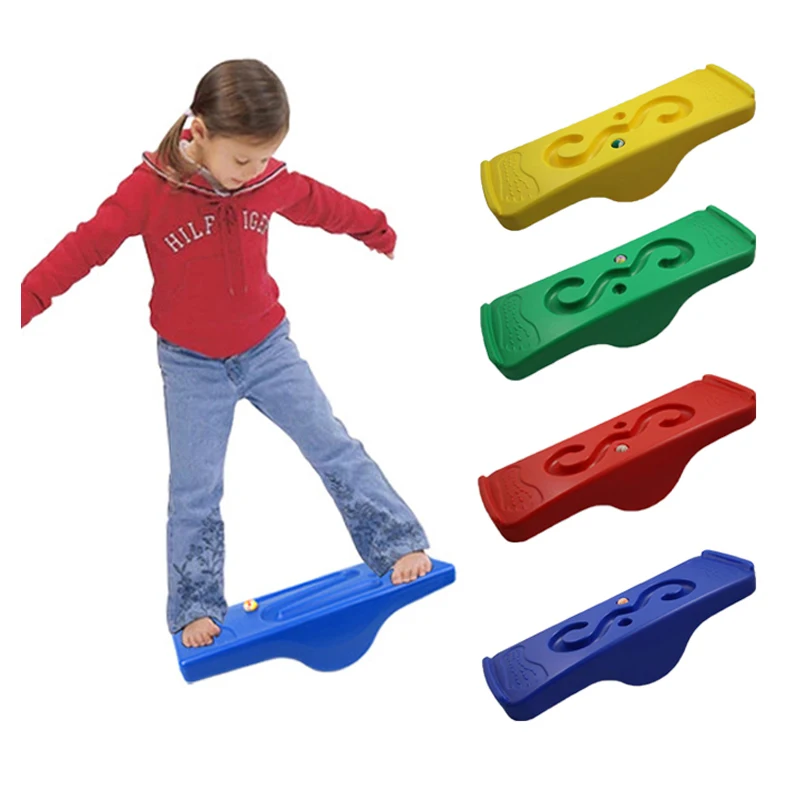 Rocking Seesaw For Kids  Balance Board Children Sport Outside Outdoor Toys Garden Backyard Yard Indoor Games Sensory Play