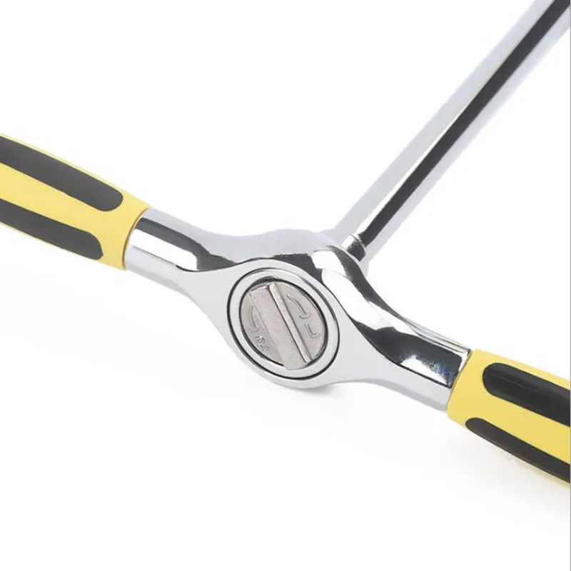 1/2Inch Arbeidsbesparende Ratelsleutel Accessoires Afneembare Reparatie Tool T Shape Praktische Thuis Extension Duurzaam Twee Manier draagbare