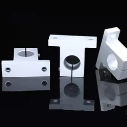 4pcs SK6 SK8 SK10 SK12 SK16 SK20 SK25 SK30 SK35 8mm linear bearing rail shaft support XYZ Table CNC Router SH8A 3D printer Part