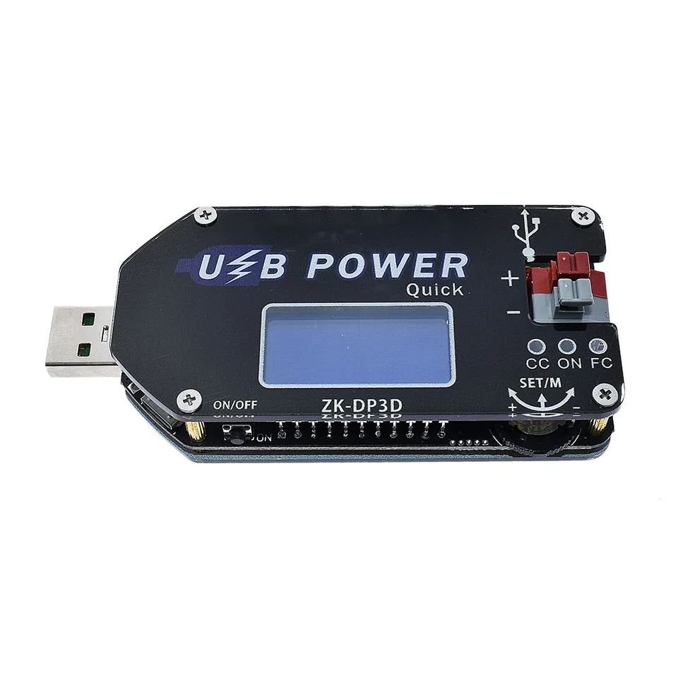 ZK-DP3D CNC USB-C DC-Wandler – 1–30V, 2A, CC/CV Produktbild-Vorschau 3