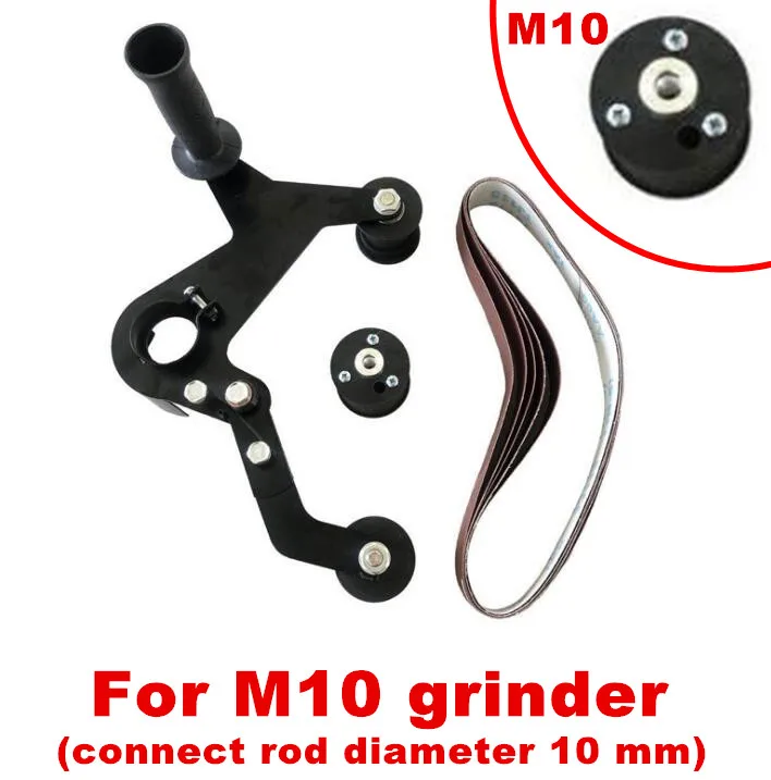 Angle Grinder To Belt Sander Conversion Kit - Tool Adapter For Sanding & Polishing