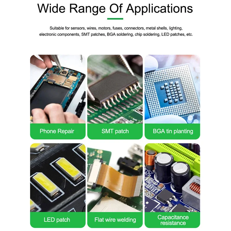 Ống Tiêm TypeLead Mỏ Dán Phù Hợp Cho Linh Kiện Điện Tử Đầu Kết Nối SMART TECH Sửa Chữa BGA Chip Tín Trồng