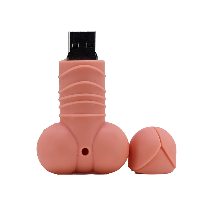 남자 생식기 usb 플래시 드라이브 재미있는 만화 펜 드라이브 4GB 8GB 16GB 32GB 64GB 128GB 256GB, 메모리 플래시 스틱 pendrive U 스틱