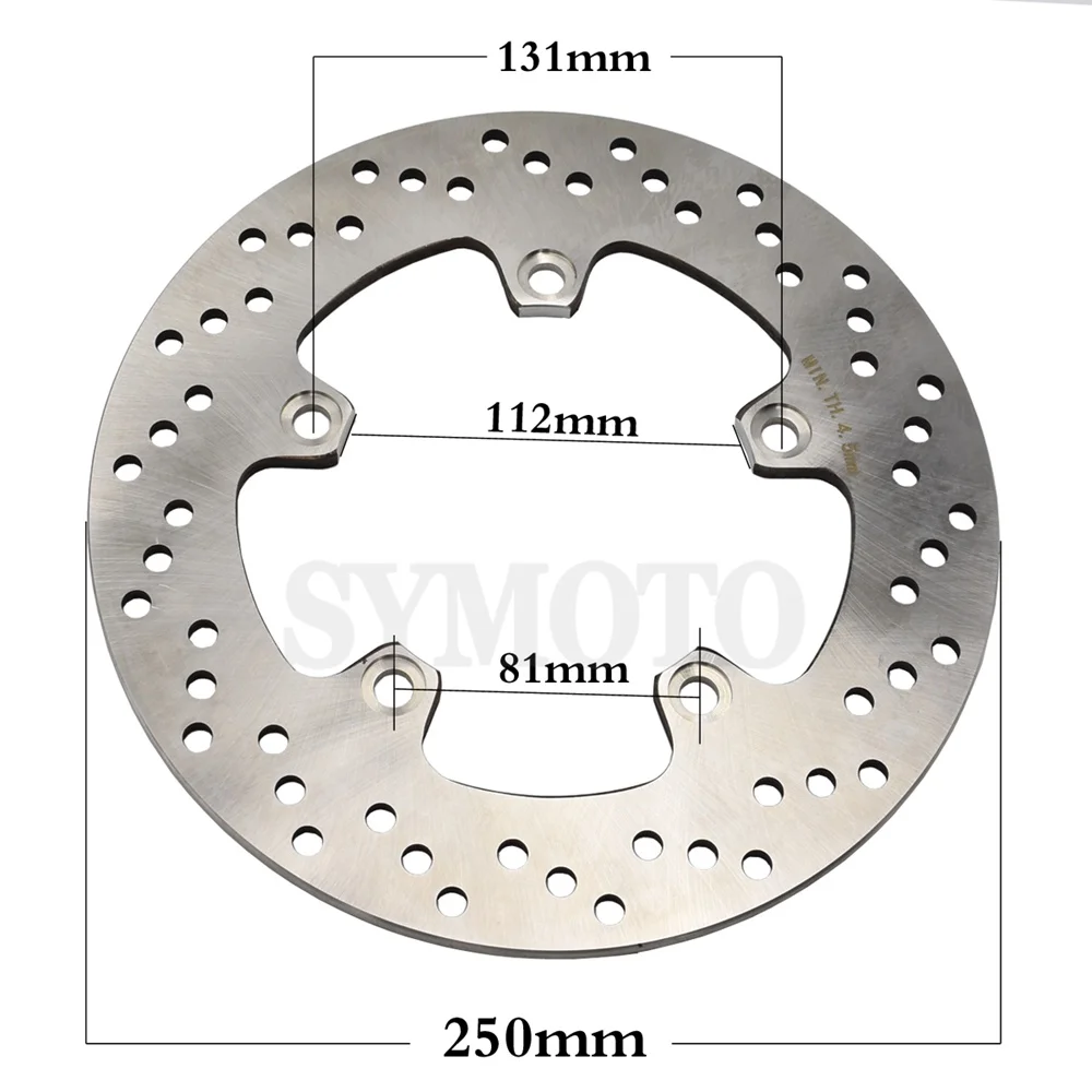 Rear Brake Disc Rotor For Suzuki AN650 Burgman Skywave /Non ABS/ABS 2004-2015 2016 AN650 Burgman ABS Executive AN 650 2013-2018