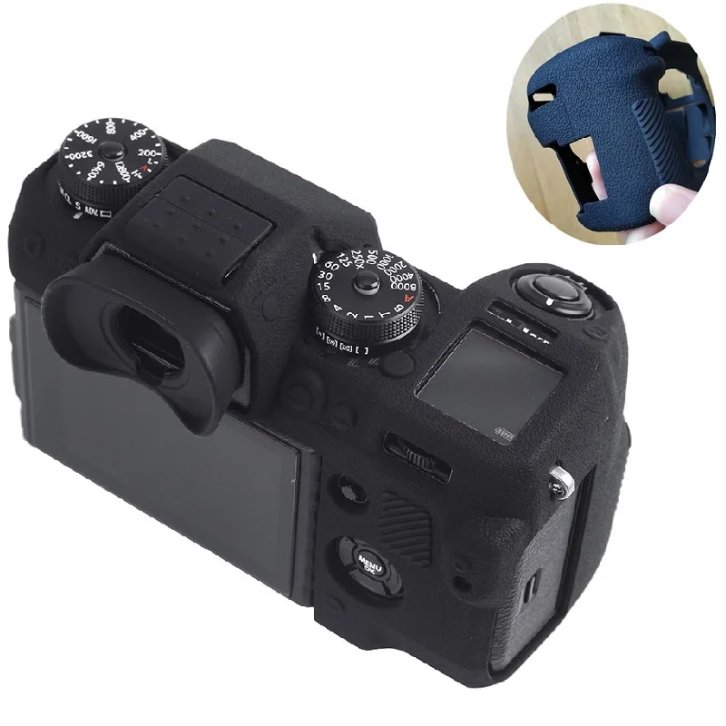 Чехол для камеры для цифровой камеры Fuji X-H1 XH1 с текстурой личи, защитный чехол для тела, защита для FUJIFILM XH1 X-H1