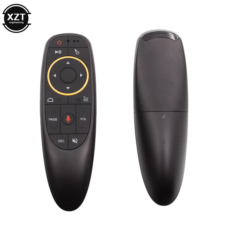 

G10 Voice Remote Control 2.4G Wireless Air Mouse Microphone Gyroscope IR Learning for Android TV Box T9 H96 Max X96