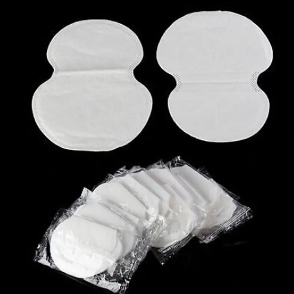 12PCS(6pairs) white color Underarm Dress Clothing Armpit Care Sweat Scent Perspiration Pad Shield Absorbing Deodorant Pads E060