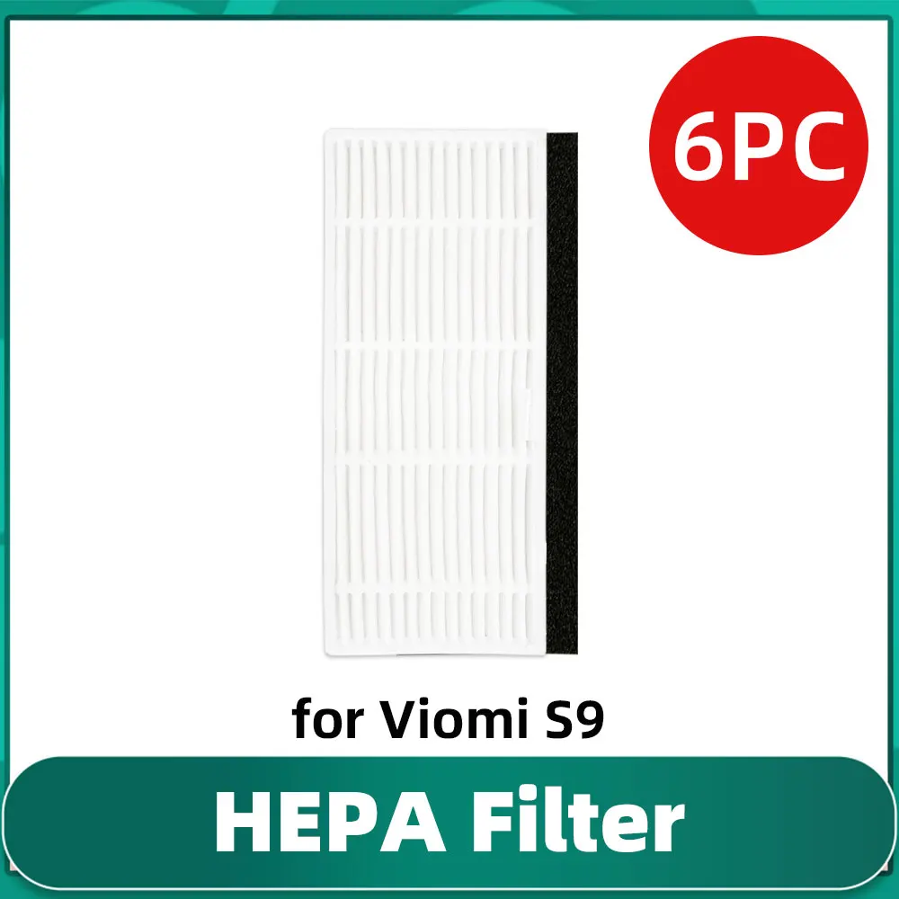 Wichtigsten Seite Pinsel Hepa-Filter Staub Tasche Mopp Tücher Rag für Viomi S9 Roboter-staubsauger Ersatz Teile Zubehör