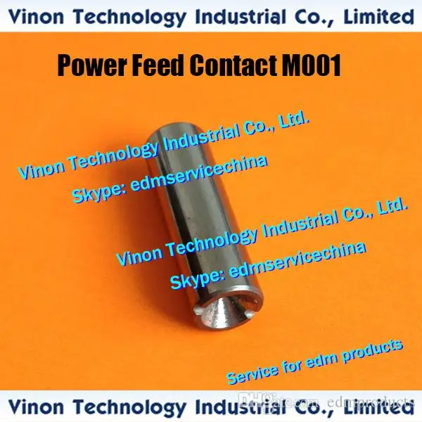 

(2pcs) X054D125H03 edm Power Feed Contact M001 Ø7x0.7x22mm for Mit subishi HA.H1.C.H.G. DC015A,DC01500,X054-D125-H03,X054D125H05