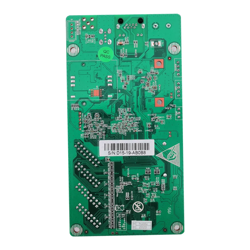 HD-D16 Full Color LED Display Asynchronous Control Card 384*64pixel 4*HUB75 Data Interface RGB Small Size Screen Control Card